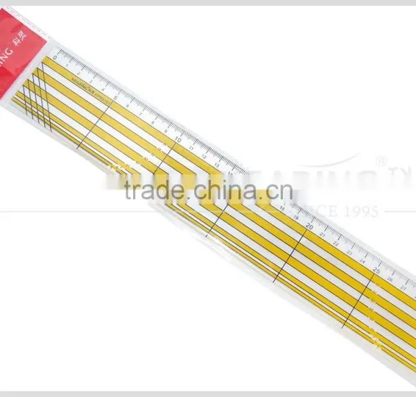 Kearing 30cm Rigid Plastic Patchwork Quilting Rulers 2 MM Thickness for Sewn Area #kpr5151 photo-3
