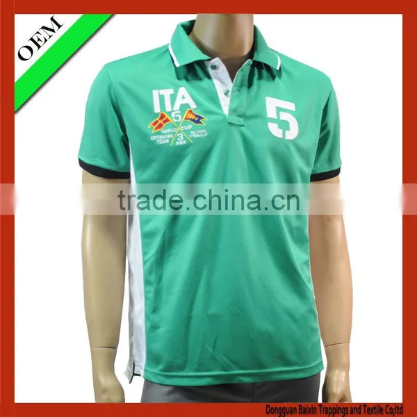 2014 100% Polyester T-shirt for Men /men Sport T-shirt