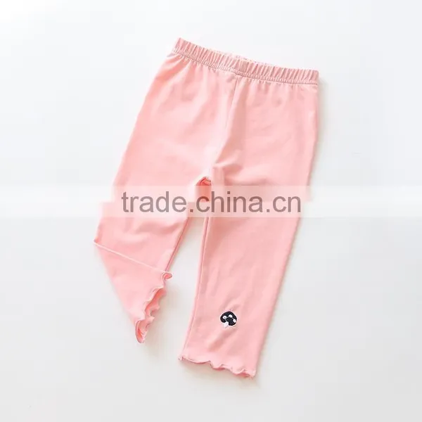 Wholesale Fashion Designer Cotton Spandex Girls Ruffle Pants and Kids Dress photo-3