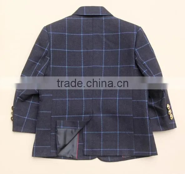 New Style Tie Box Pattern Factory Low Price High Quality Boy Suit photo-3