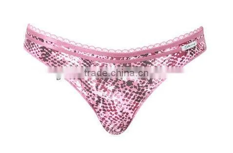 Women Printing Bra & Camisole & Panty Underwear Set photo-3