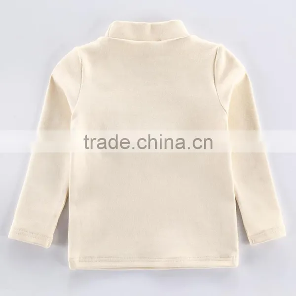 Warm High Collar Long-Sleeved New Beautiful Girls Pullovers photo-2