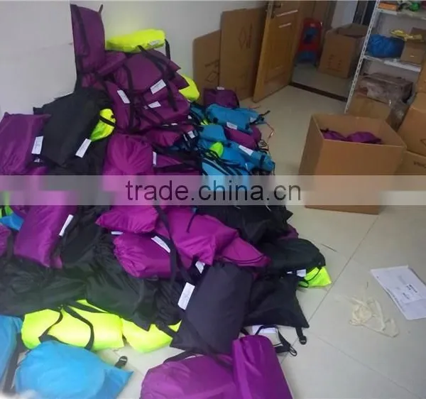 2017 Air Inflatable Lounger/beach Air Sleeping Bag Inflatable Sofa Bed Lazy Bed Laybag photo-3