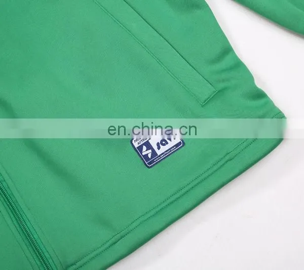 Factory Price Wholesale Slim Fit Training Plain Fleece Tracksuit photo-3