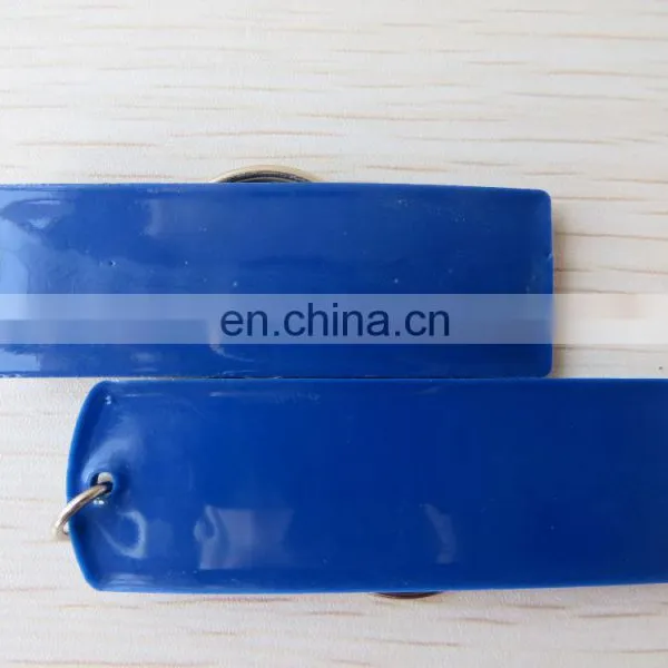 Rectangle Cheap Alphabet Letters Pvc Key Ring for Sale photo-3