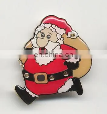 Christmas Decorating Gifts Flashing Lapel Pin Multiple Shapes China Supplier photo-6