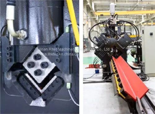 CNC Punching ,marking and Shearing Machine Line for Angle and Plates photo-4
