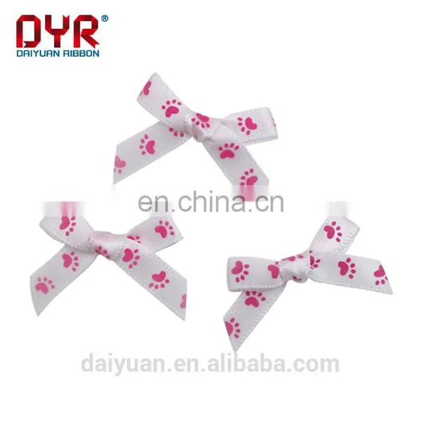 Mini Satin Ribbon Flowers Bows Gift DIY Craft Wedding Decoration photo-5