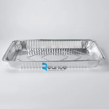 Rectangular Aluminum foil Containers for Takeaway
