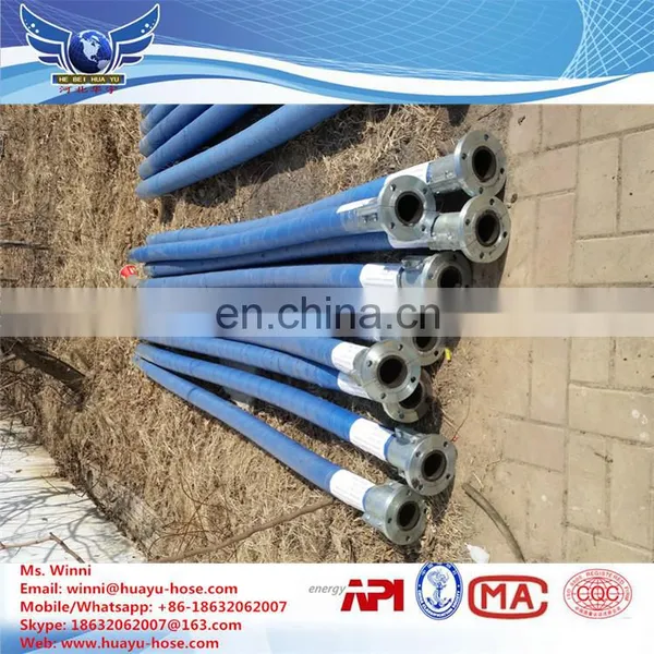 Rubber Oil Suction and Discharge Hose With Flange photo-4