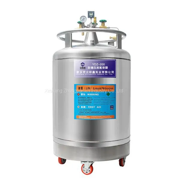 100L YDZ Self-pressurization Portable Cryogenic Liquid Nitrogen Tank photo-2