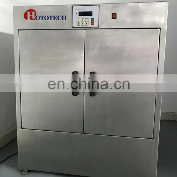 125 Watt Xenon Filled Quartz Lamp Ultraviolet Irradiation Testing Chamber / Testing Machine for Helmet photo-3