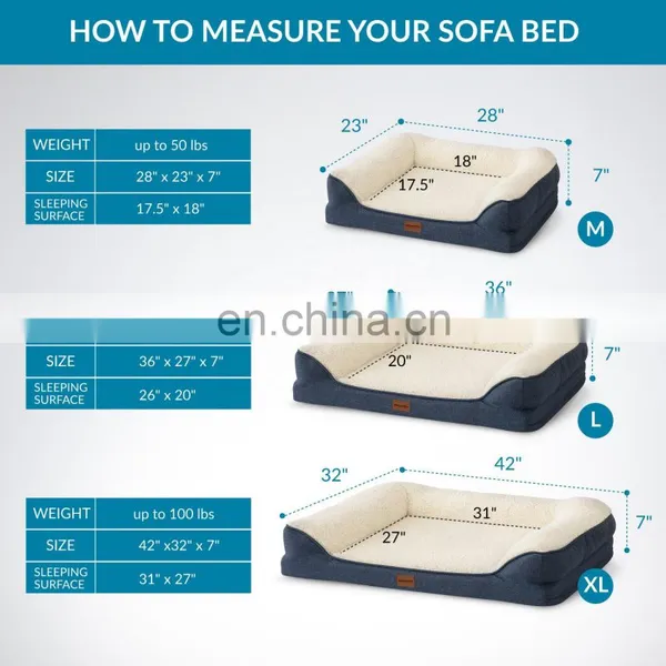 2020 China Hot Sale Supplies Luxury Comfortable Soft Dog Pet Bed photo-5