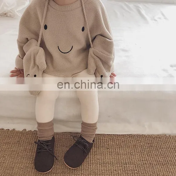 5698 Quickly Delivery Supplier Kids Warm High Waist Kids Leggings for Girl photo-5