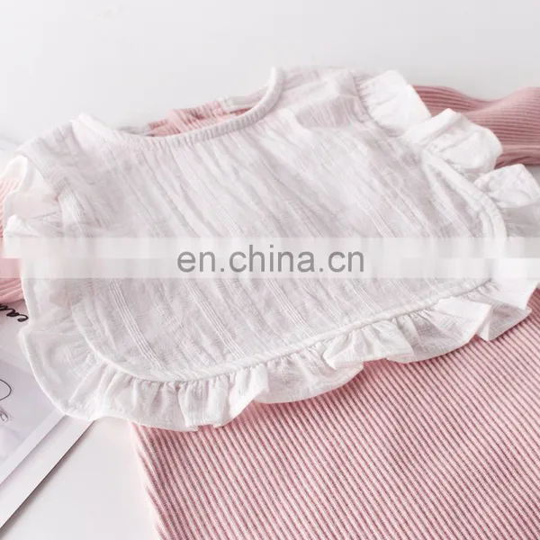 Button Style Infant Baby Jumpsuit Ribbed Cotton Soft Baby Cotton Romper photo-4