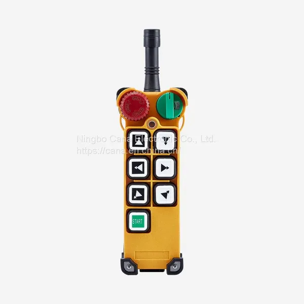 Universal F24-6D Industrial Radio Wireless Remote Control 6 Double Speed Keys 2 Step Buttons TELEcrane for Overhead Crane 36V 220V 380V AC photo-2