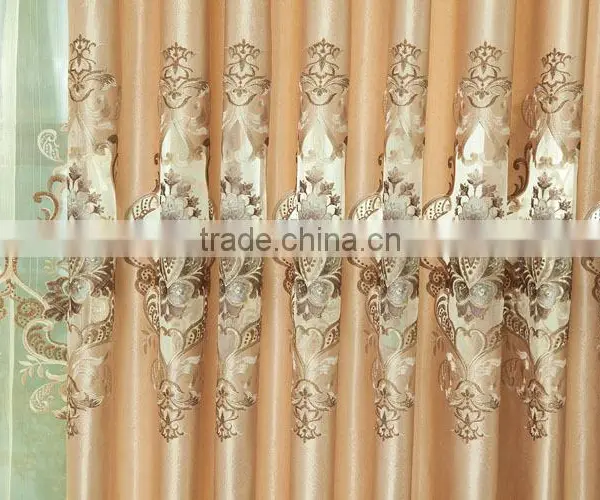 Luxury Drapery,luxury Embroidered Jacquard Curtains/voile Curtain photo-2