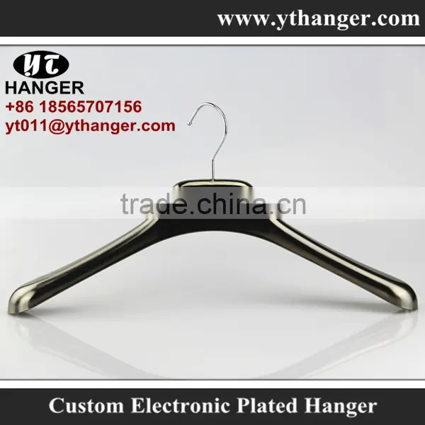 IMY-362 Electroplating Wide Hanger for Man Wide Shoulder Coat Hanger photo-2