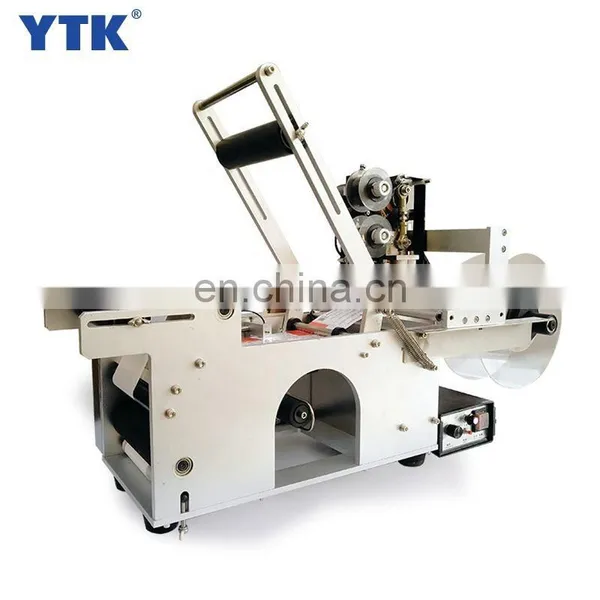 Security Tabletop Semi Auto Manual Labeling Machine Label Applicator With Date Printer photo-3