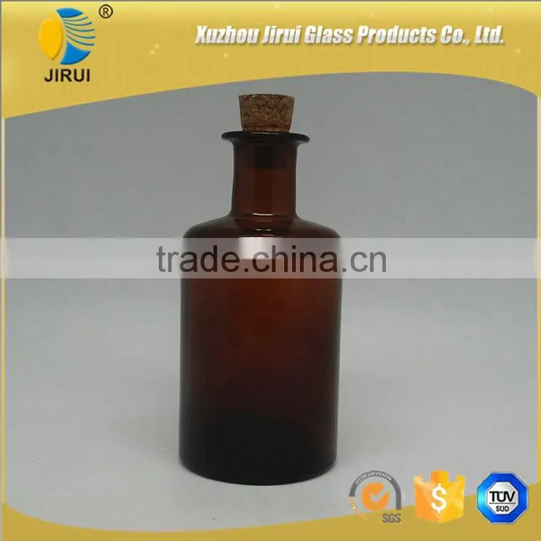 250ml Unique Amber Glass Diffuser Bottle photo-3