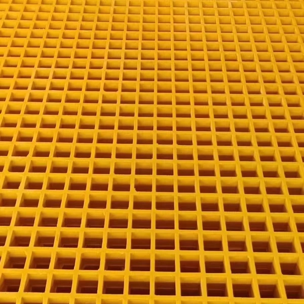 Frp Platform Fiberglass Drain Molded Frp Grating photo-3