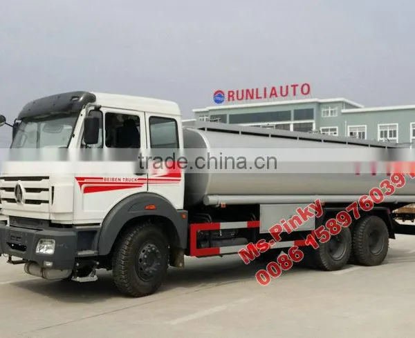 Baotou Beiben Diesel Tanker Truck 8*4 30000Litres photo-2