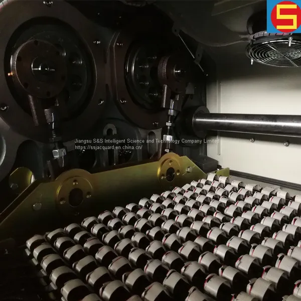 S&S Electronic Jacquard Towel Rapier Loom 5376 Hooks photo-3