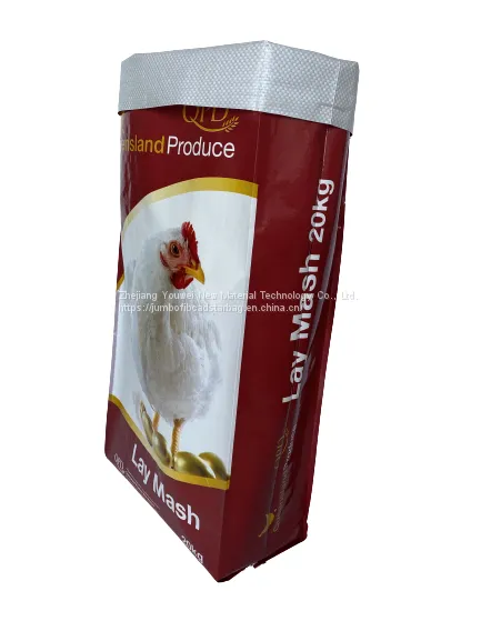 White 100% Virgin PP Woven Shopping Bag With Handle Vivid Printing Effect Recyclable photo-3