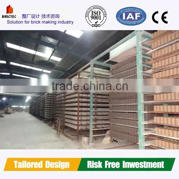Red Clay Brick Factory With Double Stacking Firing Process photo-2