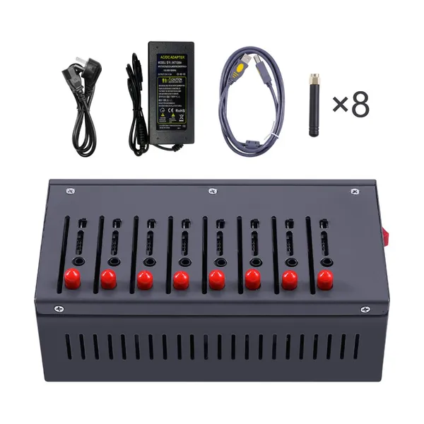 Promotional !! Free Software Sms Caster Provided Sending Bulk Sms Device 8 Ports Gsm Modem Gsm Usb Wireless Modem