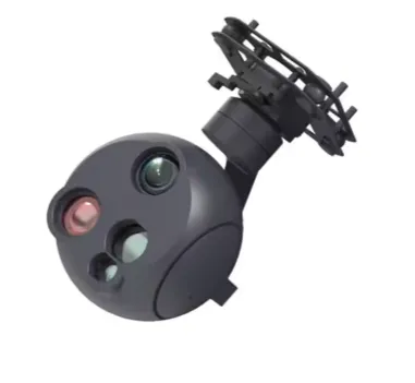 T100 25mm View Target Positioning Pod Uav Camera Infrared Pod Three Axis Three Light Pod Quick Release Uav Camera photo-5