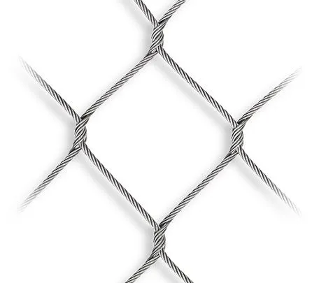 Cargo Net Metal Rope Mesh for Backpack and Bag Protector Ss Wire Rope Mesh Window Safety Protect Mesh Flexible Cable Net photo-3