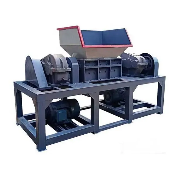 Double Shaft Shredder With 10-15 Tons/Hour Capacity for Plastic Recycling photo-2