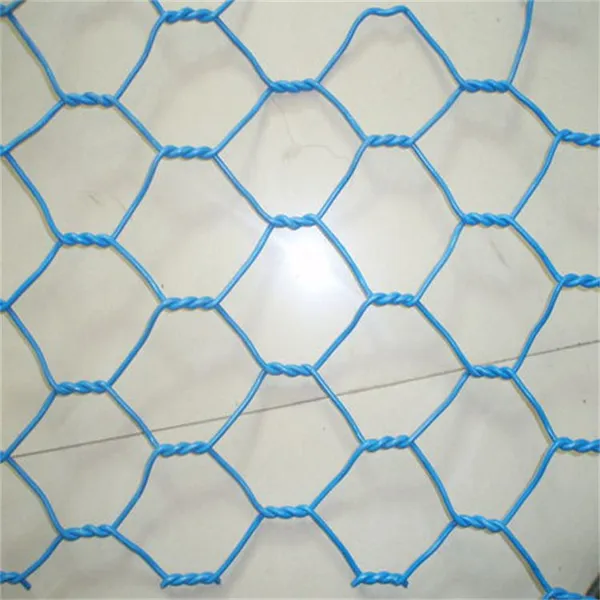 Double-Twisted Hexagonal Mesh Gabion 80x100mm for Slope Protection photo-4