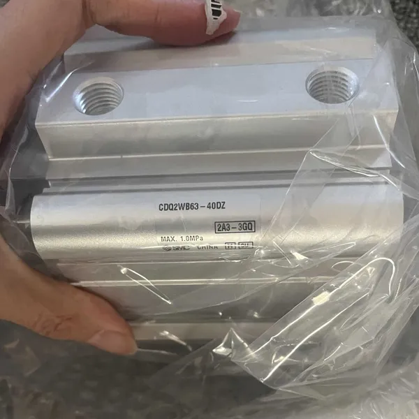 100% Original SMC Compact Cylinder: Standard Type Double Acting, Double Rod CDQ2WB50-30DCZ Large-diameter Double-exhaust Cylinder photo-5