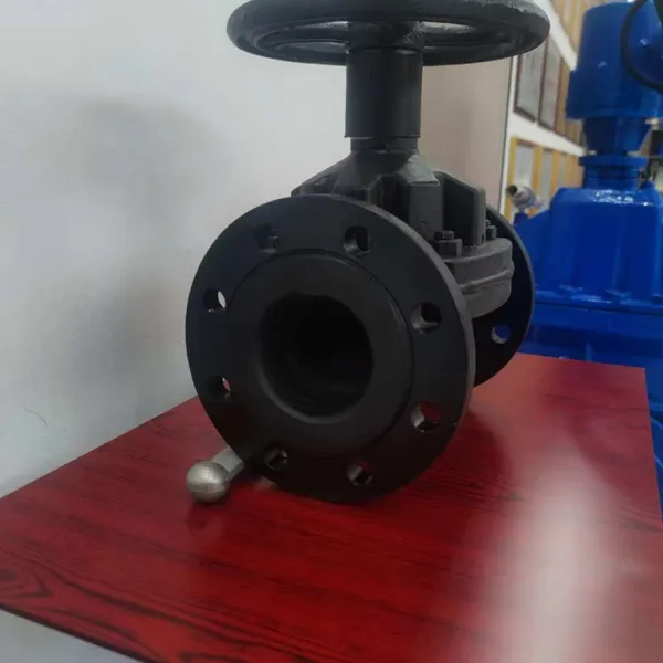 Cast Iron Lined Manual Flange DDIaphragm Valve Rubber Corrosion-Resistant Acid Alkali Resistant for Water Media photo-5