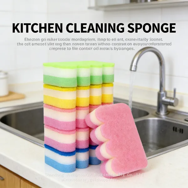 customized kitchen clean scouring pad Magic Sponge