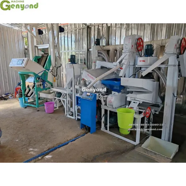 Full Automatic Rice Milling Machine Complete Set Combined Rice Mill for Nigeria photo-6