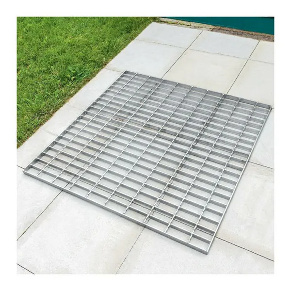 Steel Grating, Photovoltaic Platform Walkway, Step Treads, Stainless Steel Drainage Channel Covers, Catwalks, Hot-dip Galvanized Steel Grating photo-3