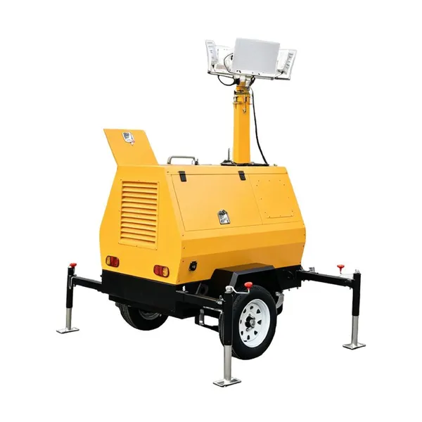 7m Trailer-Mounted Hydraulic Light Tower photo-4