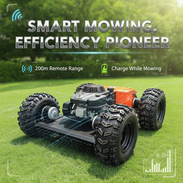 ROHS CE Certified Smart Robot Lawn Mower Quality Guaranteed Light Weight All Terrain Grass Cutter For Nurseries