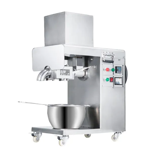 SN-QDMECH Stainless Steel Commercial Black Seed Oil Pressing Machine Edible Oil Extractor Spiral Oil Expeller Press