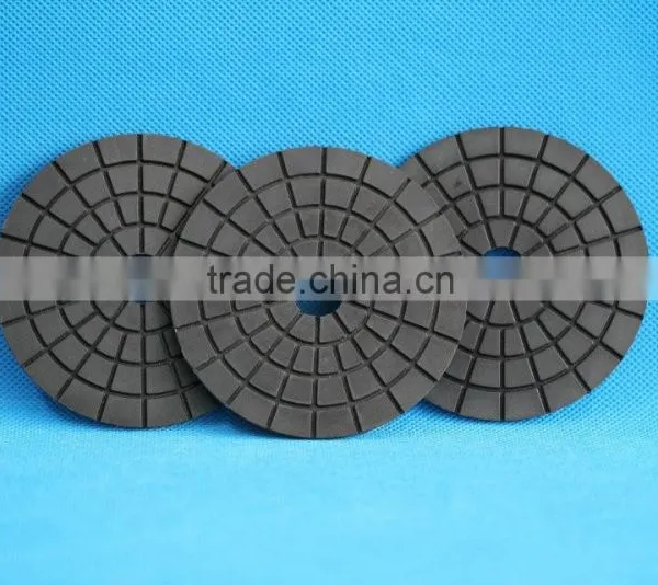 Best Sales 4" Flexible Diamond Sponge Polishing Pad photo-3
