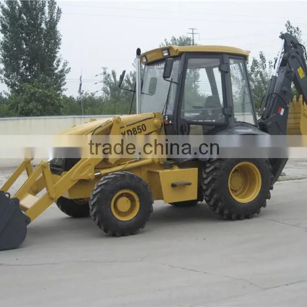 CE and SGS Approved Tractor Loader and Backhoe With Mower for Sale XD850 Made in China photo-2