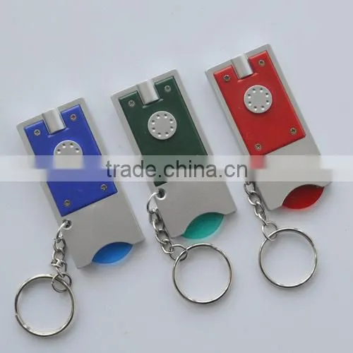 Hot Selling Promotion Custom LED Key Cover With Light KeyChain photo-4