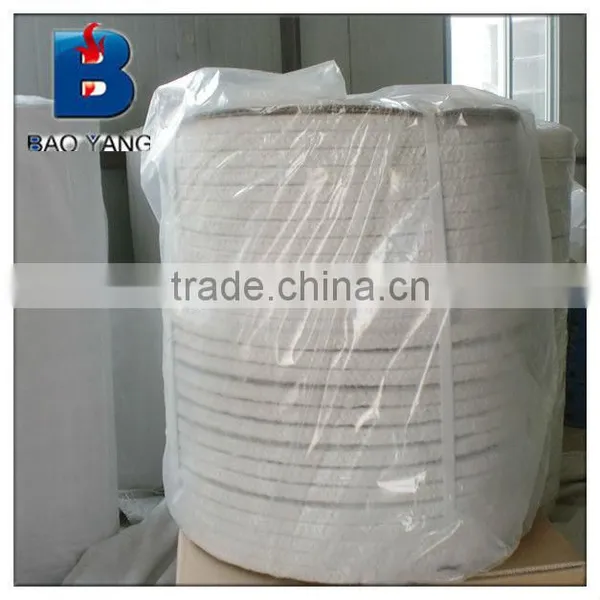 Square Braided Thermal Insulation Mateial Ceramic Fiber Rope