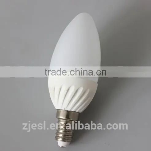 Factory Price Ceramic 330lm 4w Dimmable E14 Led Candle Light photo-6