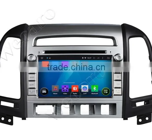 Wecaro WC-HS7024 Android 4.4.4 Car Dvd Player Quad Core Car Dvd Player for Hyundai Santa fe Stereo Playstore 2006-2011 photo-4