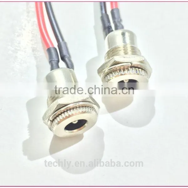 DC2.1 Buchse Mit Kabel ID To Flachstecker 2.8mm Terminal Wire Harness photo-5