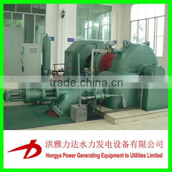 Turgo Turbine Head 40-300m Inclined Jet Turbine Turgo Hydraulic Turbine photo-3